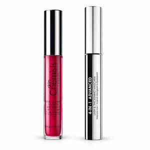 skinChemists Rosenquarz Wimpern- und Lippen-Duo-Set