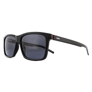 Hugo by Hugo Boss Rectangle Mens Schwarz Grau Sonnenbrille