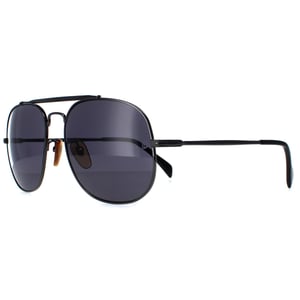 David Beckham Aviator Herren dunkel Ruthenium grau polarisiert DB7004/S