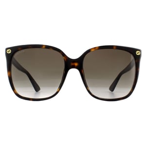 Gucci Cat Eye Sonnenbrille für Damen in Havanna Grau mit Farbverlauf