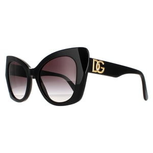 Dolce & Gabbana Schmetterling Damen Schwarz Grau Farbverlauf DG4405
