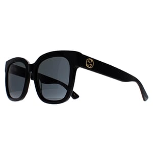 Gucci Square Damen Schwarz Grau GG0034SN