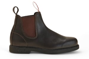 Rossi 607 Booma Chelsea-Stiefel aus braunem Leder