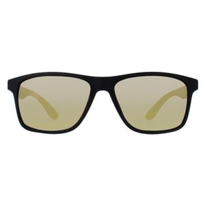 Smarty Rectangle Unisex Matte Schwarz Gummi Gelb Bronze Blau Flash SA2306