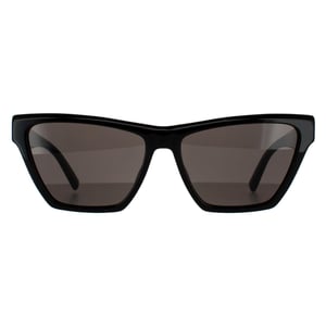 Saint Laurent Cat Eye Damen Schwarz Schwarze Sonnenbrille