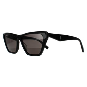 Saint Laurent Cat Eye Damen Schwarz Schwarze Sonnenbrille