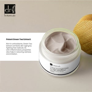 Dr. Botanicals 12-Stunden-Nachtcreme mit Grüntee und Anti-Aging-Wirkung (50 ml)