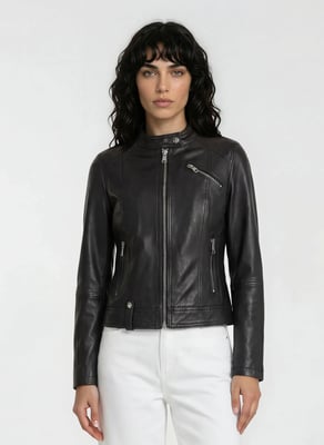 TRUEPRODIGY Lederjacke Teona