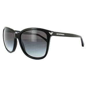 Emporio Armani Sonnenbrille 4060 5017/8G Schwarz Grau Gradient