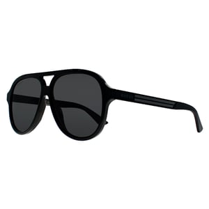 Gucci Aviator Herren Schwarz Grau GG0688S