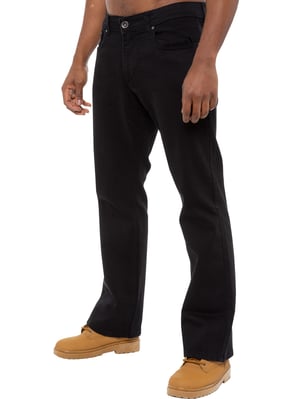 Enzo Herren Bootcut Stretch Denim Jeans
