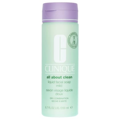 Clinique All About Clean Flüssige Gesichtseife Mild für trockene und Mischhaut