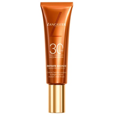 Lancaster Infinite Bronze Tönende Sonnenschutzcreme SPF30 für mittlere/dunkle Haut