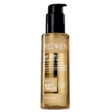 Redken All Soft Argan-6 Öl für ultimativen Haarglanz und -weichheit - 100ml