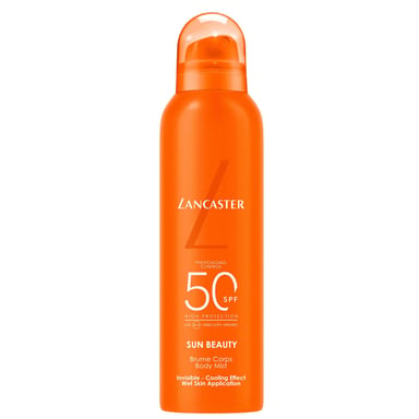 Lancaster Sun Sport Kühlendes Unsichtbares Spray LSF 50 für nasse Hautanwendung - 200 ml