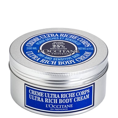 L'OCCITANE Ultra Rich Body Cream mit Sheabutter - Intensive Feuchtigkeitspflege