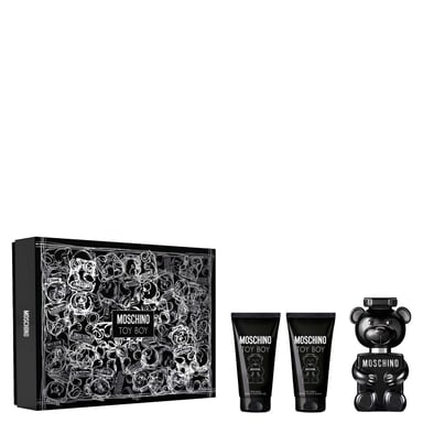 Moschino Toy Boy Eau de Parfum Geschenkeset (50ml EDP, 50ml Duschgel, 50ml Aftershave Balsam)