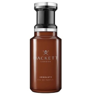 Hackett London Absolute Eau de Parfum 100 ml für Herren, vegane Amber-fruchtige Duftnote
