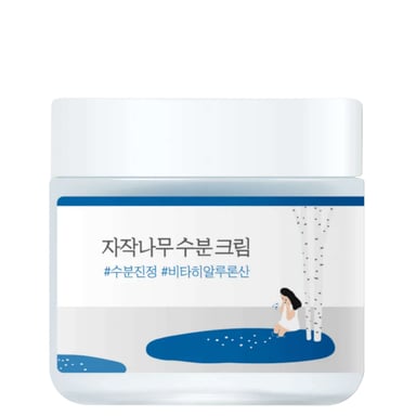 Round Lab Birkenwasser Feuchtigkeitscreme 80ml für hydratisierte Haut