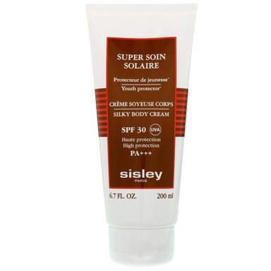 Sisley Super Soin Solaire Seidige Körpercreme LSF 30 - Nährendem Sonnenschutz 258g