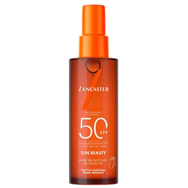 Lancaster Sun Beauty Satin Dry Oil SPF50 - Schnellbräuner-Optimierer für den Körper 186g