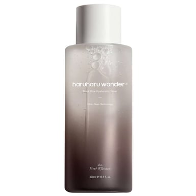 Haruharu Wonder Schwarzer Reis Hyaluron-Toner - 300ml für hydratisierte Haut