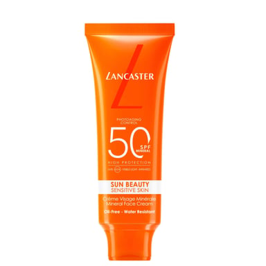 Lancaster Sun Beauty Sensitive Skin Mineral Gesichtcreme SPF50 - Ultimativer UV-Schutz für empfindliche Haut