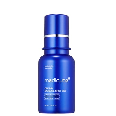 Medicube One Day Exosome Shot 2000 Ampulle 30ml für strahlende Haut