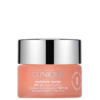 Clinique Moisture Surge Sheer Hydrator SPF25 30 ml, ölfreie feuchtigkeitsspendende Creme