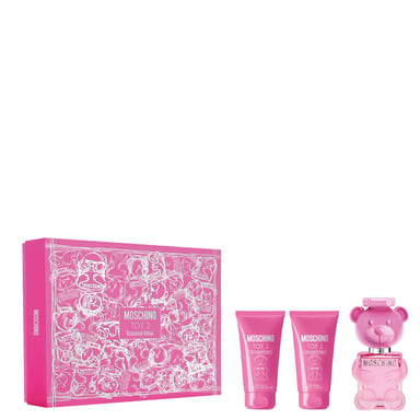 Moschino Toy2 Bubblegum Eau de Toilette Spray 50ml Geschenkset mit Duschgel & Körperlotion