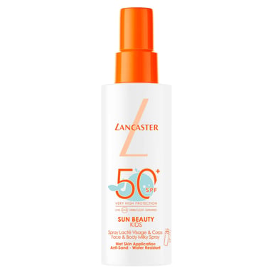 Lancaster Sonnenschutz für Kinder Gesicht & Körper Milch-Spray SPF50+ - Ultimativer Sonnenschutz
