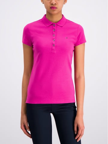 Tommy Hilfiger Femme Polo New Chiara Pique Violet