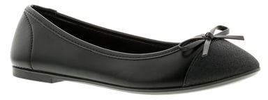 Miss Riot milla girls school shoes black