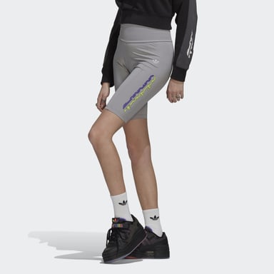adidas Originals Short Leggings in Grey