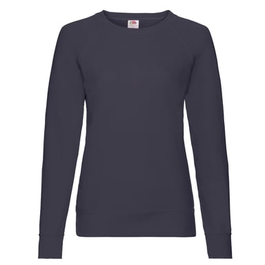 Fruit of the Loom - Sweatshirt Leicht für Damen Raglanärmel (Marineblau)