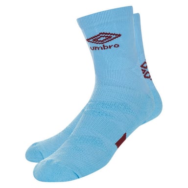 Umbro - Socquettes PROTEX - Homme (Bleu ciel / Bordeaux)