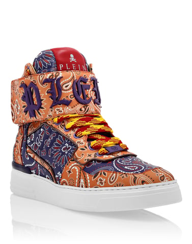 Hightop-Sneaker Paisley