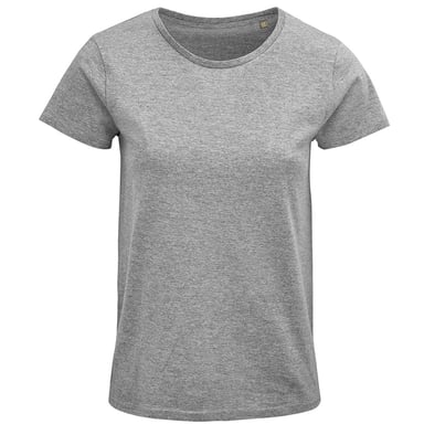SOLS - "Crusader" T-Shirt Baumwolle aus biologischem Anbau für Damen (Grau)