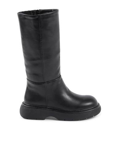 V Italia Damen Kurzstiefel Schwarz 181-119 Nero