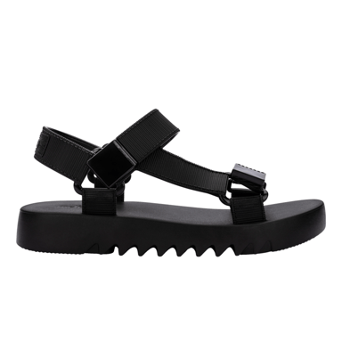 Flowing Papete Black Sandal