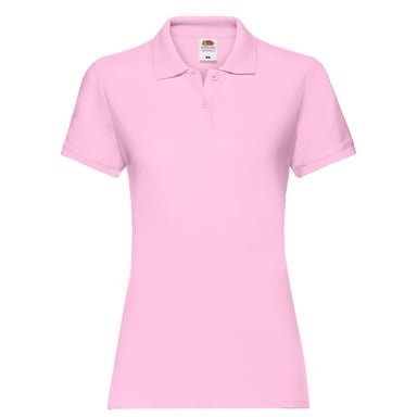 Fruit of the Loom - "Premium" Poloshirt für Damen (Hellrosa)