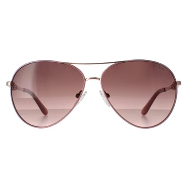 Guess GU7885-H 74F rosa andere braune Sonnenbrille mit Farbverlauf
