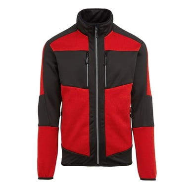 Regatta - "E-Volve" Midlayer Stretch für Herren/Damen Unisex (Rot/Schwarz)