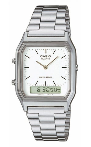 Casio Casio Kollektion Herrenuhr Silber AQ-230A-7DMQYES