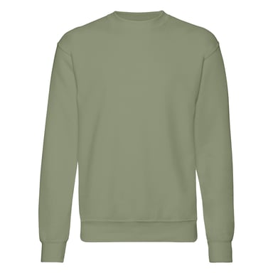Fruit Of The Loom Herren Set-In Belcoro® Yarn Sweatshirt (Klassisch Oliv)