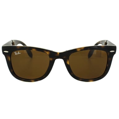 Ray-Ban Sonnenbrille Folding Wayfarer 4105 710 Havanna Schildpatt Braun 50mm