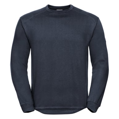 Russell Herren Rundhalsausschnitt Set In Sweatshirt Top (French Navy)