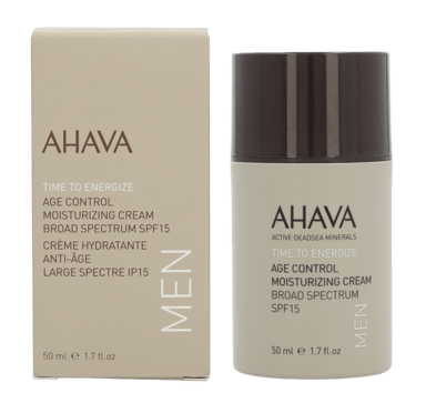 Ahava Time To En. Men Age Cont. Moist. Cream SPF15 50ml.