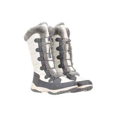 Mountain Warehouse Damen/Damen Snowflake Extreme Lange Schneestiefel (Weiß)