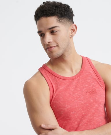 SUPERDRY Débardeur brodé Vintage Orange Label